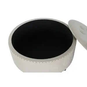 Zapatero de MDF y Poliéster 80x80x43 con Tapa - Product Image 2