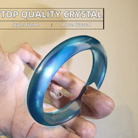 Bracelets en cristal poli de la marque DS de la plus haute qualité, modèle B064, vente en gros, diverses qualités, bleu foncé naturel, cadeaux