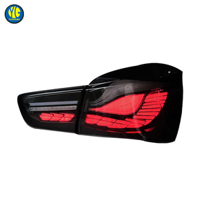 Luces Traseras YU GUANG para <span class=keywords><strong>BMW</strong></span> <span class=keywords><strong>Serie</strong></span> <span class=keywords><strong>1</strong></span> F20 F21 2015 2016 2017 2018, Luces Traseras LED de Humo Rojo, Actualización de Luces Traseras con Señal de Giro Dinámica - Product Image 2