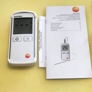Termómetro Digital para Alimentos Testo 108-2 Resistente al Agua 0563 1082, Instrumento de Medición de Temperatura, Termómetros Domésticos Testo 108 - Product Image 1