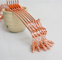 Cintre à sous-vêtements en métal durable avec finition brillante pour crochets de penderie, design multifonctionnel – Offre Spéciale