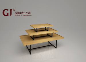 Estantes Exhibición <span class=keywords><strong>de</strong></span> Frutas y Verduras para Supermercado, Estante <span class=keywords><strong>de</strong></span> Madera para Exhibición <span class=keywords><strong>de</strong></span> Frutas y Verduras - Product Image 2