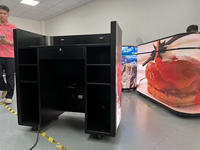 Cabina de DJ Portátil con Pantalla LED, Mostrador de Recepción, Pantalla de Alquiler Personalizada, Brillo de 1000cd, 1 Año de Garantía, para Bodas y Festivales de Música