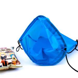 Logo personnalisé sac à dos Cinch coloré 210D polyester sac à dos à cordon Gym Sport tirage String sac Cinch - Product Image 3