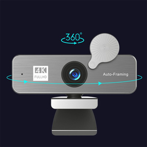 Caméra PC USB 4K à encadrement automatique par IA, grand angle 120°, rotation 360°, suivi IA <span class=keywords><strong>EPTZ</strong></span> intégré - Product Image 3