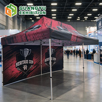 Tente pliante pour salon professionnel 10 x 20, auvent pliable avec structure en aluminium de 30 mm, tente d'événement extérieur avec logo personnalisé