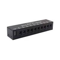 Alimentation pour pédale de guitare, 10 sorties DC isolées pour pédale d'effet 9V, protection contre les courts-circuits, réduction du bruit, pédalier
