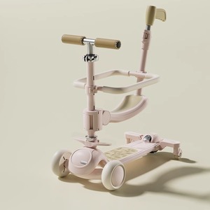 儿童滑板车最佳价格自平衡3轮，带轻型滑板车儿童踢滑板车 - Product Image 2