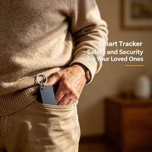 Localizador Inteligente para Seguridad <span class=keywords><strong>de</strong></span> Personas Mayores, Antipérdida, Gestión Global <span class=keywords><strong>de</strong></span> Lotes, Logotipo Personalizado, Llavero, Batería <span class=keywords><strong>de</strong></span> 1 Año, APP Gratuita, Compatible con iOS y Android - Product Image 5