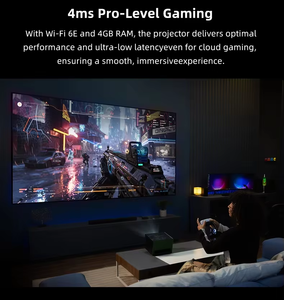 Projecteur vidéo triple laser 4K Valerion VisionMaster Pro <span class=keywords><strong>2</strong></span> 2026 Awol 3000 ANSI Google TV - Product Image 4