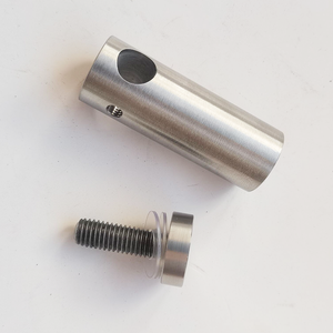 Diseño moderno Acero inoxidable 304/316 Separador de vidrio Soporte de pasamanos <span class=keywords><strong>para</strong></span> exteriores <span class=keywords><strong>Varilla</strong></span> de <span class=keywords><strong>10mm</strong></span> 12mm <span class=keywords><strong>para</strong></span> soporte de barandilla de vidrio de 8mm-17mm - Product Image 5