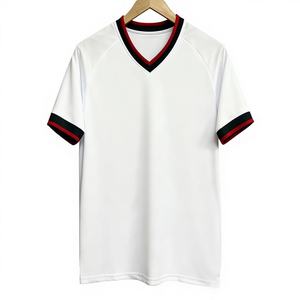 Maillot de football personnalisé 2026 respirant à séchage rapide par sublimation, col en V, écologique, en maille de haute qualité, vente en gros - Product Image 1