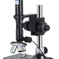 SANQTID TD-D5K-4KC 4K Inspection Stereo Microscope Camera Adjustable Optical Magnification 0.7-4.5X Measurement Function