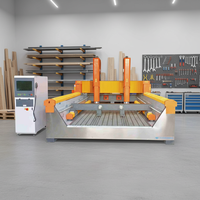 Machine de gravure rotative CNC JK Stone, moteur 5,5 kW 380 V, engrenage, marbre, granit, facile à utiliser, garantie 3 ans, gris clair