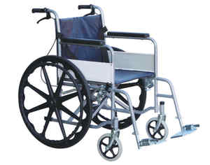 <strong>Portable</strong> Lightweight CE Approved Aluminum Alloy Travel Wheelchair for Disabled People Functional Manual Folding <strong>Commode</strong> - Product Image 3