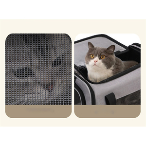 Foldable Lightweight <b>Pet</b> <b>Carrier</b> - Breathable Car-Ready Airline Tote for Cats & Dogs - Product Image 3