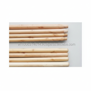 KEGO - Prix d'usine en gros - Manche de balai en bois écologique avec tête de balai en PVC - Origine Vietnam - Product Image 1