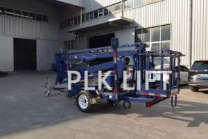 במת הרמה נגררת דיזל <span class=keywords><strong>2026</strong></span>, גובה עבודה 18 מטר, כושר נשיאה 200 ק\\\"ג, מסוג צ'רי פיקר, לעבודות בנייה ותחזוקה - Product Image 2