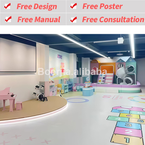Équipement <span class=keywords><strong>de</strong></span> terrain <span class=keywords><strong>de</strong></span> jeu intérieur pour enfants en matériau non toxique pour enfants avec des formes <span class=keywords><strong>de</strong></span> jeu douces et des <span class=keywords><strong>jeux</strong></span> éducatifs pour les chambres des tout-petits - Product Image 2