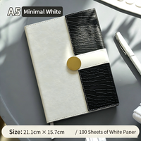 Coffret Cadeau Luxe Personnalisé en Cuir de Crocodile Coloré, Carnet à Feuillets Mobiles, Stylo Métallique à Impression UV, Clé USB 32 Go, Boîte à Fermeture Magnétique