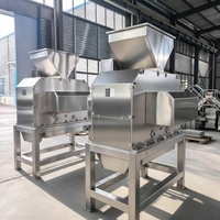 Presse-agrumes industriel automatique en acier inoxydable SS304 pour jus de citron et d'orange, machine commerciale à moitié-coupeuse de fruits