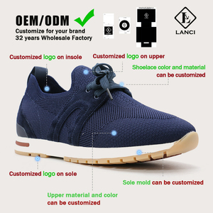 Fabricant de chaussures LANCI OEM, baskets décontractées en gros, fabricants de chaussures personnalisées, baskets de luxe pour femmes - Product Image 6