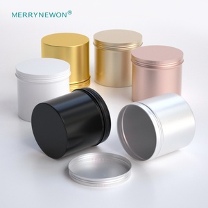 Tarros Cosméticos de Aluminio con Tapa de Rosca de 250g 250ml para Lápiz Labial, Rubor, Crema Facial, Colores Personalizables, Materiales Reciclables - Product Image 2