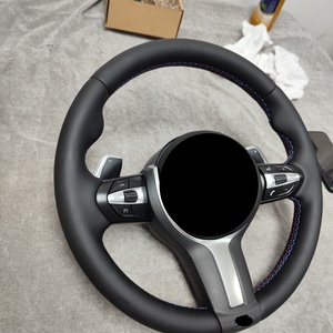 Volant sport en cuir et fibre de carbone pour BMW F10 F20 F30 M3 M5 M4 M Sport, prix direct usine - Product Image 6