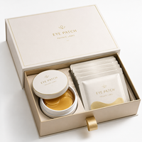 Patchs Hydrogel au Collagène et Vitamine C pour les Yeux, Anti-Cernes et Anti-Poches, Emballage en Pot, Marque Privée
