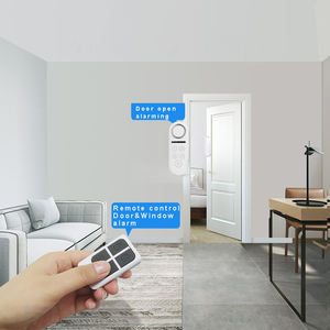 Sistema de alarma de puerta magnética de seguridad para el hogar, contraseña inteligente, Sensor de puerta de ventana bidireccional, alarma antirrobo - Product Image 1