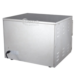 Forno Elettrico Commerciale per <span class=keywords><strong>Pizza</strong></span> in Acciaio Inox Multifunzionale con Termostato Regolabile Certificato CE 3000W 2 Ripiani Attrezzatura per Snack - Product Image 3