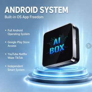 AI BOX Portable CarPlay <b>Adapter</b> Android 13 <b>Bluetooth</b> WiFi Wireless for Car - Product Image 5