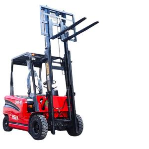 Apilador de Baterías de Litio de Cuatro Ruedas, Pequeño, de 1, 2 y 3 Toneladas, con Carga y Descarga Hidráulica Automática - Product Image 5