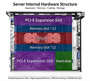 Station de travail <span class=keywords><strong>Dell</strong></span> Precision T7920/<span class=keywords><strong>7820</strong></span> Tower Barebones, processeur Intel Xeon, 1400W, 4 baies de disques 3.5/2.5 pouces, Deepseek Host en stock - Product Image 2