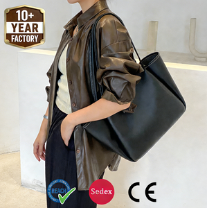 <span class=keywords><strong>Borsa</strong></span> Tote ZP8000 WEEKS Personalizzabile in <span class=keywords><strong>Morbida</strong></span> <span class=keywords><strong>Pelle</strong></span> <span class=keywords><strong>Nera</strong></span> - <span class=keywords><strong>Borsa</strong></span> a Spalla con Cerniera di Grande Capacità alla Moda per Donne (OEM/ODM Accettati) - Product Image 3