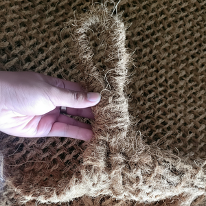 Pare-soleil naturel en fibre de coco pour jardin et patio - Product Image 1