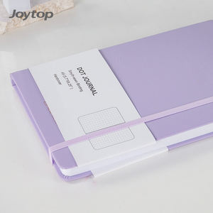 Joytop 0106 Cuaderno de impresión personalizado A5 Diario <span class=keywords><strong>Agenda</strong></span> de tapa dura Diario de cuero Cuaderno de tapa dura Planificador Dot PU Cover - Product Image 4