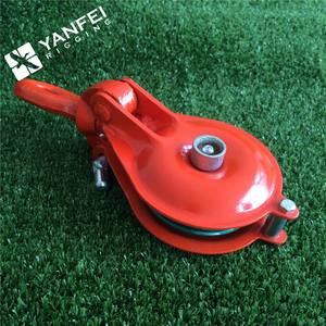 Ybo 유형의 오렌지 페인트 와이어 로프 풀리 스내치 블록 - Product Image 6