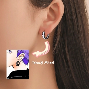 <span class=keywords><strong>Pendientes</strong></span> de personaje de dibujos animados para Cosplay, accesorios de decoración de Anime de Tokio, Avengers, Takashi Mitsuya - Product Image 3