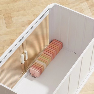 Speicher Schrank Speicher Schrank Schlafzimmer Kleidung Sortierung Kunststoff Snack Kabinett <span class=keywords><strong>Haushalt</strong></span> Falten Aufbewahrungsbox - Product Image 5