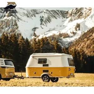 Korea Off-Road Travel Trailer Camping Caravan RV Camper For Adventures