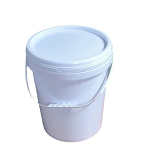Plastic <b>Bucket</b> <b>20L</b> Cylindrical PP Material Durable Agricultural Chemical Packaging - Product Image 1
