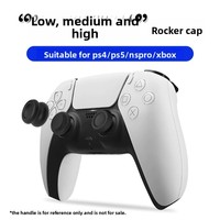 Manette de jeu compatible XBOXONE/NS PRO, joystick, embout en silicone antidérapant, capuchon de protection, augmentation de la hauteur