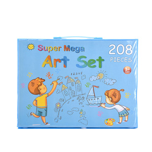 2024 fabbrica a buon mercato prezzo Set De Arte <span class=keywords><strong>208</strong></span> Piezas Super Mega Art Set <span class=keywords><strong>208</strong></span> pezzi <span class=keywords><strong>208</strong></span> pz Art Set per bambini - Product Image 5