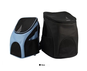 Elegante PC Material <span class=keywords><strong>gato</strong></span> perro bolso de hombro cierre de cremallera de moda tela Oxford mochila portátil transpirable con patrón sólido - Product Image 5