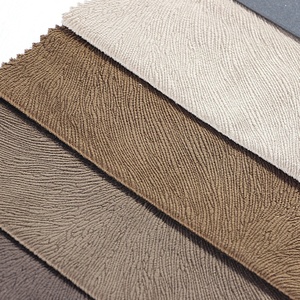 Tela de Terciopelo <span class=keywords><strong>Dobby</strong></span> Marrón 100% Poliéster, Resistente al Agua, para Tapicería de Sofás y Cortinas, Rollo de 280 GSM, Venta Directa de Fábrica Tenghui - Product Image 2