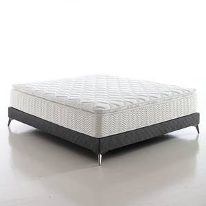 Quit White Mattress Fabric Hotel Bed Sleep Latex Orthopedic Queen Mattress for sale