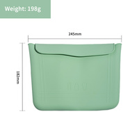 Pochette de maquillage portable en silicone, étui à cosmétiques, organiseur de voyage lavable avec logo personnalisé