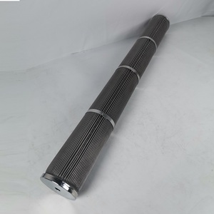 ไส้กรองน้ำ Parker Replacement ZCHS-J-0203 แบบกรองจีบทรงกระบอก สแตนเลสสตีล ไหลผ่านได้สูง ขนาด <span class=keywords><strong>20</strong></span> ไมครอน สำหรับกรองน้ำ 6 ระดับ - Product Image 2