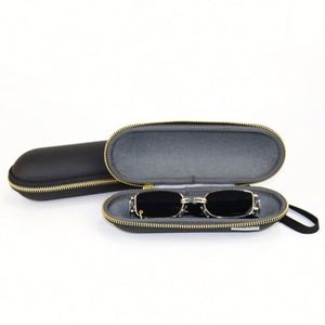 Étui de rangement pratique pour lunettes de voyage en plein air, étui à lunettes de soleil professionnel en EVA avec sac en nylon rembourré, boîte étanche - Product Image 1